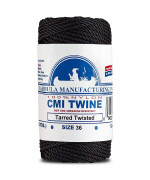 Catahoula Tarred, Twisted, Nylon Twine, 36 (1 lb)