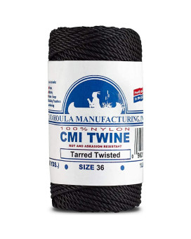 Catahoula Tarred, Twisted, Nylon Twine, 36 (1 lb)