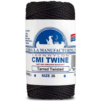 Catahoula Tarred, Twisted, Nylon Twine, 36 (1 lb)