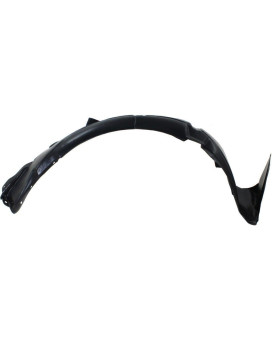 Evan Fischer Fender Liner Front, Driver Side Compatible with 2012-2014 Hyundai Accent Plastic Material - HY1248122