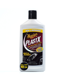 Meguiars G12310 Plastx Clear Plastic Cleaner Polish 10 Fluid Ounces