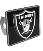 Las Vegas Raiders Trailer Hitch Cover