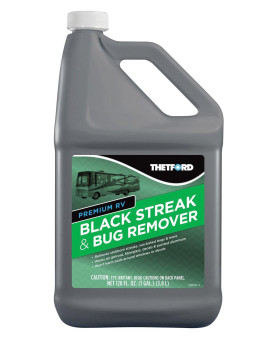 Thetford Premium Rv Black Streak And Bug Remover Black Streak Cleaner For Rvsboatscarstrucksvansmotorcycles 1 Gallon 32