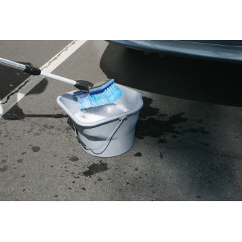 Carrand 94102 Car Wash Bucket 3 Gallon Capacity Gray