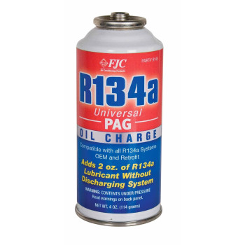 Fjc Universal Pag R134A Oil Charge 4 Oz 9145