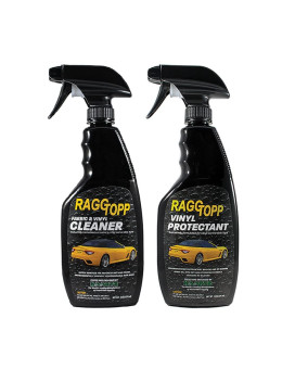 Raggtopp Convertible Top Vinyl Cleaner Protectant Kit 16 Ounce