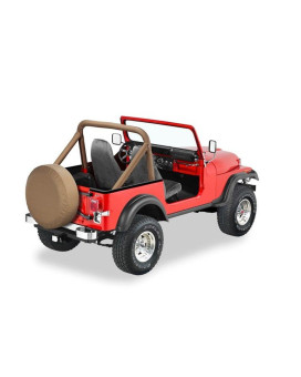 Bestop 8000704 Tan Sport Bar Cover For 19802016 Cj5 Cj7 Wrangler