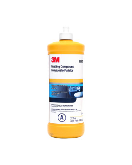 3M Rubbing Compound 05973 Liquid Formula 1 Qt 32 Fl Oz946 Ml