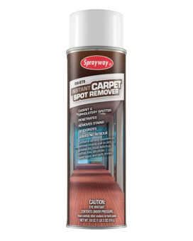 Sprayway Sw879 Instant Carpet Spot Remover 18 Oz