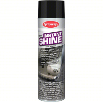 Sprayway Sw936 Aerosol Instant Shine Vinyl Cleaner And Protectant 11 Oz Clear