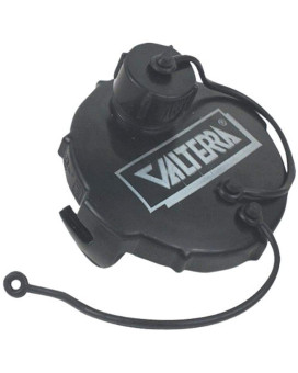 Valterra T10201Vp Waste Valve Cap 3 With Capped 34 Ght Black Carded