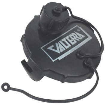 Valterra T10201Vp Waste Valve Cap 3 With Capped 34 Ght Black Carded