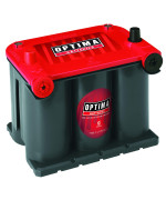 Optima Batteries High Performance 7525 Redtop Sealed Agm Car Truck And Suv Starting Battery 720 Cca Dual Sae And Gm Termina