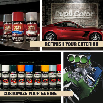 Duplicolor Ems300007 Metal Specks Automotive Paint Retro Red Spray Paint 11 Oz Aerosol Can