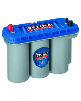 Optima Batteries High Performance D31M Bluetop Dual Purpose Deep Cycle And Starting Sealed Agm Boat And Rv Battery 900 Cca Dua