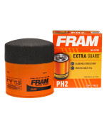 Fram Extra Guard Ph2 10K Mile Change Automotive Replacement Interval Spinon Engine Oil Filter For Select Vehicle Models