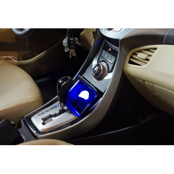 Custom Accessories 16500 Skull Dash Glow Light White