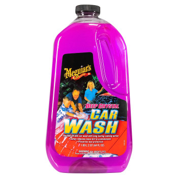 Meguiars Deep Crystal Car Wash Car Wash Shampoo That Cleans Paint Enhances Gloss And Preserves Wax Protection Ph Balanced