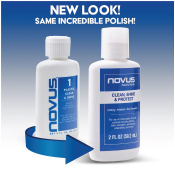 Novus 7050 Plastic Clean Shine 1 64 Ounce Bottle