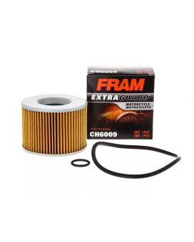 Fram Ch6009 Motorcycleatv Oil Filter For Select Honda Models