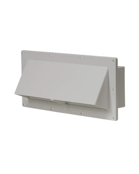 Ventline V211113 Polar White Horizontal Exterior Wall Vent