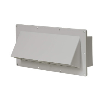 Ventline V211113 Polar White Horizontal Exterior Wall Vent