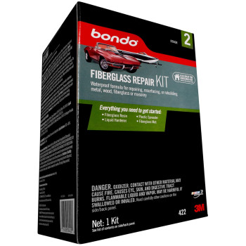 Bondo Fiberglass Resin Repair Kit 00422 09 Quart