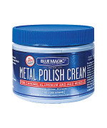 Blue Magic 400 Metal Polish Cream Nonabrasive Tarnish And Oxidation Remover For Chrome Aluminium Brass Copper Sterling Silv