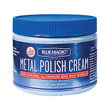 Blue Magic 400 Metal Polish Cream Nonabrasive Tarnish And Oxidation Remover For Chrome Aluminium Brass Copper Sterling Silv