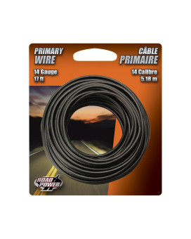 WIRE PRIMARY 14GA17' BLK (Pack of 1)