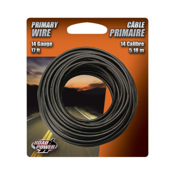 WIRE PRIMARY 14GA17' BLK (Pack of 1)