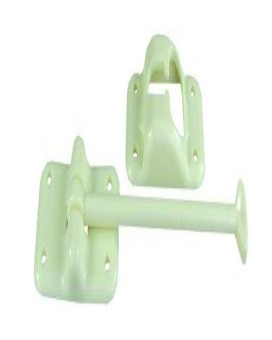 Jr Products 10454 Plastic Tstyle Door Holder Colonial White 6