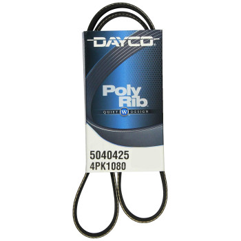 Dayco 5040425 Poly Rib Serpentine Belt for 1999-2000 & 2006-2008 Suzuki Grand Vitara