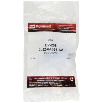 Motorcraft Ev258 Positive Crankcase Ventilation Valve 1 Count Pack Of 1