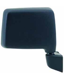 Fit System Passenger Side Mirror For Suzuki Samurai Black Foldaway Manual