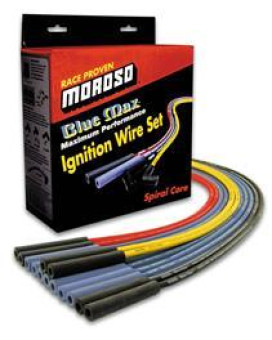 MOROSO 73220 Blue Max Spiral Core Universal Fit Wire Set- Blue