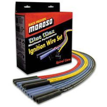 MOROSO 73220 Blue Max Spiral Core Universal Fit Wire Set- Blue