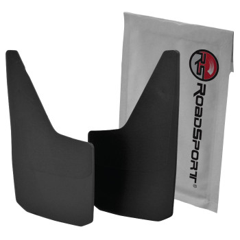 Roadsport 4322 C Series Universal Fit Premiere Splash Guard Plain Black 18 Height X 1038 Wide