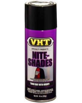 Vht Sp999 Niteshades Lens Cover Tint Translucent Black Paint Can 10 Oz