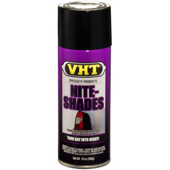 Vht Sp999 Niteshades Lens Cover Tint Translucent Black Paint Can 10 Oz