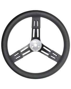 Longacre 5256809 15 In Fat Grip Aluminum Steering Wheel