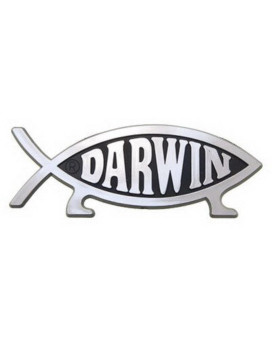 Darwin Fish Car Emblem