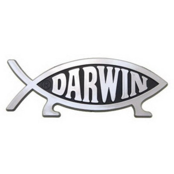 Darwin Fish Car Emblem