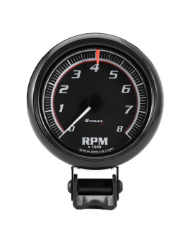 Equus 6086 212 Mini Tachometer Black