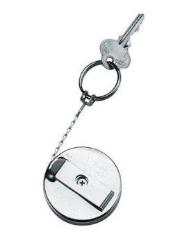 Custom Accessories 44446 Chrome Retractable Key Chain