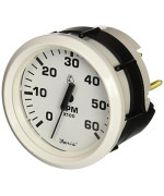 Faria 30033484 33103 Dress Tachometer 6000 Rpm Gas 4 White