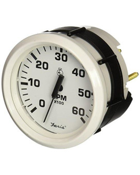 Faria 30033484 33103 Dress Tachometer 6000 Rpm Gas 4 White