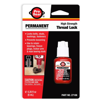 Proseal Permanent Threadlocker 6Ml Bottle Red 27106