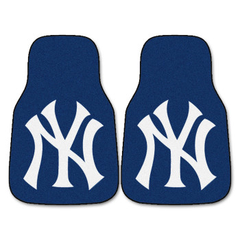 MLB - New York Yankees Carpet Car Mat Set - 2 Pieces