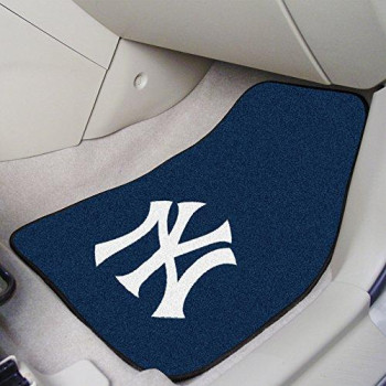 MLB - New York Yankees Carpet Car Mat Set - 2 Pieces